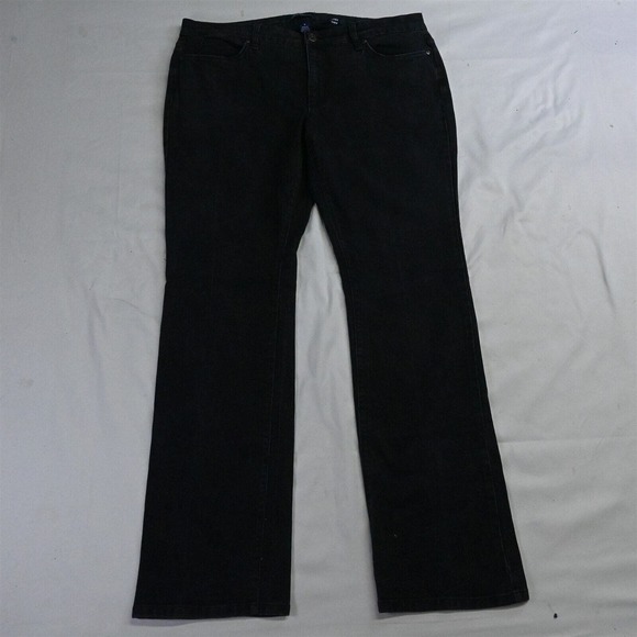 Bandolino 14 Robbie Bootcut Black Stretch Denim Jeans‎ - Picture 1 of 7